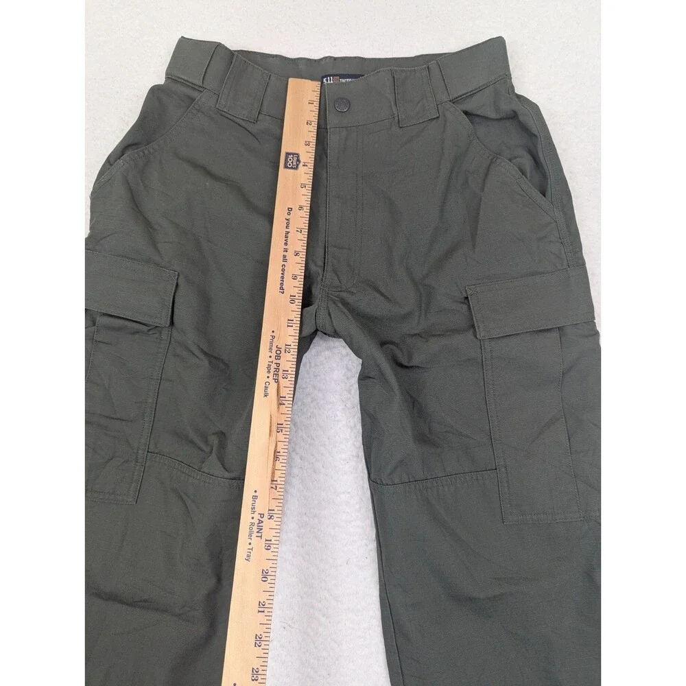 5.11 Taclite Pro Tactical Pants Men Size 30x29 Actual Olive Green Ripstop Cargo